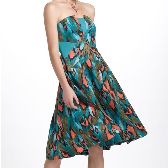 Anthro tropical retro dress by Girls from Savoy - Picture 7 of 7